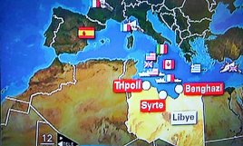 Le Sommet de Paris pour le soutien au peuple libyen lance une opération aéronavale contre Kadhafi