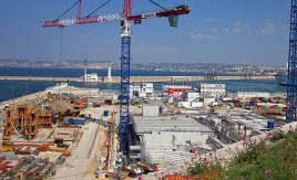 Renaud Muselier en visite au J4, ou douze chantiers emblématiques des métamorphoses de Marseille 2013 