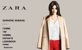L'Espagnol Zara a ouvert six boutiques UE en ligne