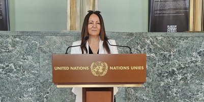 Ibtissam DAIF devant le Haut-Commissariat des Nations Unies pour les réfugiés : « La dignité humaine ne doit jamais être une variable d'ajustement »