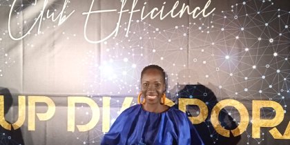 #RiseUpDiaspora Paris - Adama NDIAYE, créatrice de la Dakar Fashion Week, primée par le Club Efficience : « Pour réussir, il n'y a pas d'autre secret que le travail acharné »