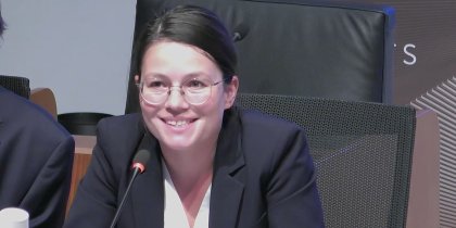 CAAP 18 VIDÉO / Mme Juliette ESNAU, Diplomate chargée de l'OHADA au MEAE : « La création de l'OHADA répondait d'abord à l'objectif économique de redonner confiance aux investisseurs »
