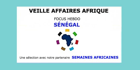 Veille Affaires Afrique n° 11 - FOCUS SÉNÉGAL, avec Semaines Africaines