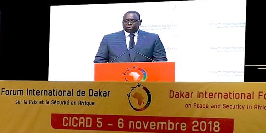 Le président Macky Sall, au Ve Forum international de Dakar : « Parlons plus souvent de l'Afrique qui marche ! »