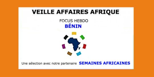 Veille Affaires Afrique n° 14 - Focus BÉNIN, avec Semaines Africaines