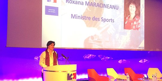 Roxana MARACINEANU aux RIGES de Business France - L'Afrique, un gisement d'opportunités pour les entreprises françaises de la filière sport 