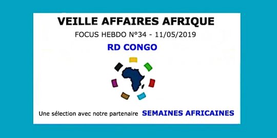 Veille Affaires Afrique n° 34 Focus RD CONGO