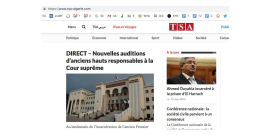 AGENDA PARIS, 14 juin - « Les médias algériens dans l'actualité », une conférence à l'IMA, avec Courrier International