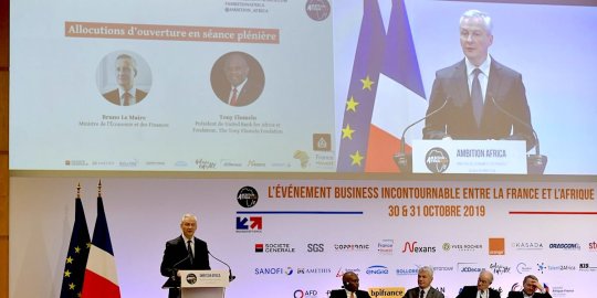 #AmbitionAfrica - Bruno Le Maire, ministre français de l'Économie et des Finances : « La France, future plateforme du capital investissement vers l'Afrique »