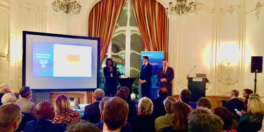 Élisabeth MEDOU BADANG (Orange Afrique), à la cérémonie des Trophées BearingPoint Paris : « En Afrique, l'innovation doit émerger de l'écosystème local »
