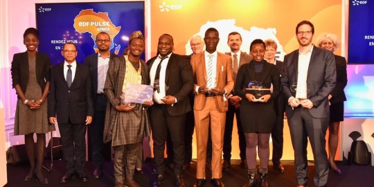Lifiled (Côte d'Ivoire), Energy Cycle (Togo), Hydrobox (Kenya), Clean Energy Services (Cameroun) et Plentify (Afrique du Sud), lauréats des Prix EDF PULSE AFRICA