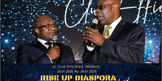 AGENDA PARIS, 24-26 janvier : le « RISE UP DIASPORA week-end » du Club Efficience célèbre l'excellence de la diaspora africaine