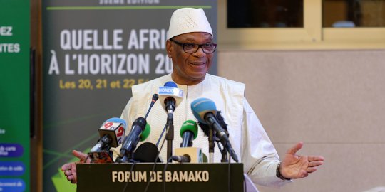Le président Ibrahim Boubacar Keita, au XXe Forum de Bamako : « Venir au Mali, c'est devenu un acte de foi ! »