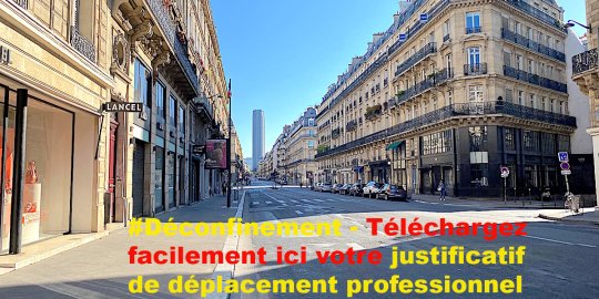 #Covid #Déconfinement Paris-Île-de-France - Téléchargez facilement le justificatif employeur pour votre trajet domicile-travail avec les transports en commun