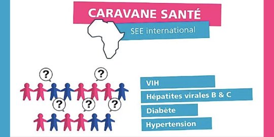 SEE lance une caravane santé au Burkina Faso avec le soutien de Société Générale Burkina Faso et de YUP