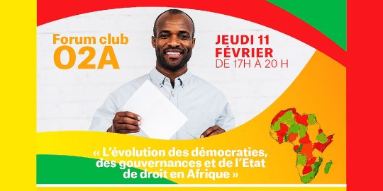 Agenda Paris, 11/02 – « Démocraties, gouvernances et État de Droit en Afrique », une visioconférence O2A-IPSE