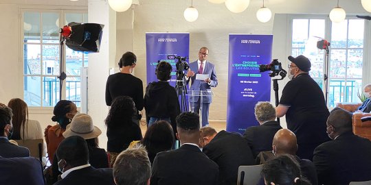 Le Conseil présidentiel pour l'Afrique (CPA) présente à Paris ses « Sept solutions pour accélérer l'entrepreneuriat des diasporas »