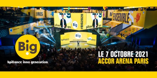 Agenda Paris, 7 octobre : le BIG (Bpifrance Inno Génération), plus grand rassemblement entrepreneurial d'Europe