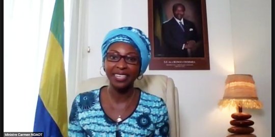 Carmen NDAOT, ministre de la Promotion des Investissements du Gabon : « Les ZES sont aujourd'hui un modèle qui, nous l'espérons, fera école »