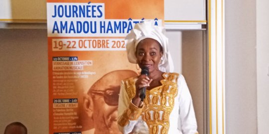 Roukiatou Hampâté Bâ, en visite à Paris : « Que les Africains cessent d'aller chercher leurs modèles hors de chez eux ! »