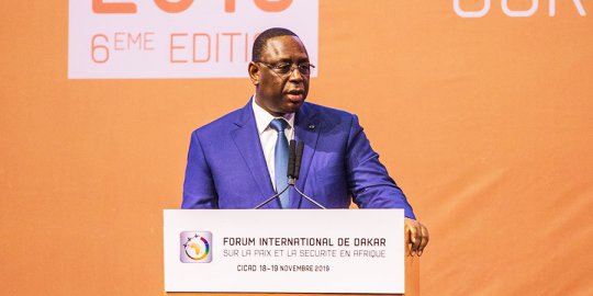 Agenda Dakar 6–7/12 - Au Forum de Dakar, présidé par Macky Sall : « Les enjeux de stabilité et d'émergence de l'Afrique dans un monde post Covid-19 »