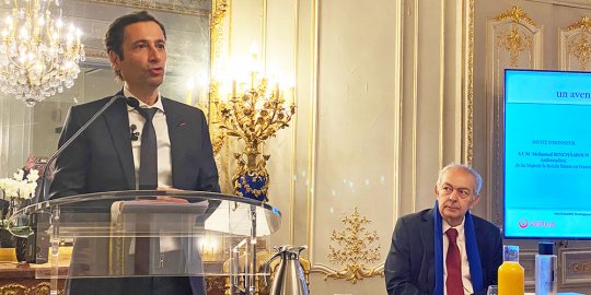 SE Mohamed BENCHÂABOUN, Ambassadeur de SM le Roi du Maroc, à la CCFA Paris : « l'Europe devra investir massivement en Afrique, car nos destins sont liés » 