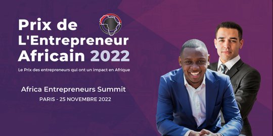 Agenda Paris, 25/11 - Remise des 4 Prix de l'Entrepreneur Africain d'AfricAngels