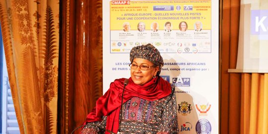 À la CMAAP 6 / S. E. Mme Kane Aïchatou BOULAMA, Ambassadeur du Niger à Paris : « Mon pays regorge d'atouts pour attirer les investisseurs étrangers »