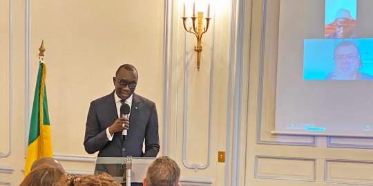 S. E. M. El Hadji Magatte SEYE encourage les porteurs du projet Walorise visant à transformer et valoriser le typha, roseau invasif du fleuve Sénégal