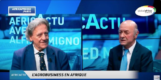 REPLAY AfricActu-Telesud n°33 /Michel FOSSAERT ouvre à Paris l'African House Business pour accueillir les entrepreneurs africains