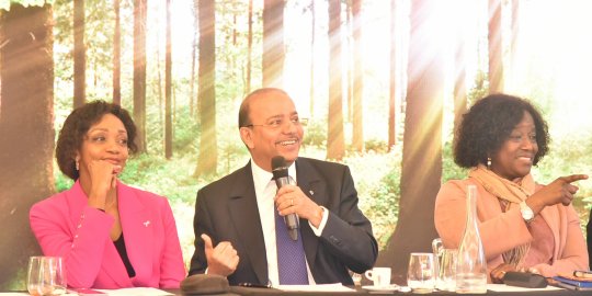  Le Groupe des Ambassadeurs africains à Paris reçoit S. E. M. Fahad Al Ruwaily, la Princesse Haïfa Al Mogrin et Alfred Mignot lors de son assemblée plénière