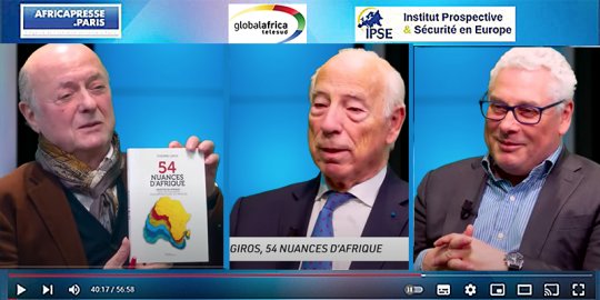 REPLAY AfricActu-Telesud n°22, avec… Étienne GIROS, Président du CIAN, qui présente son livre « 54 nuances d'Afrique »
