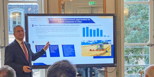 S. E. M. Khaled KAGIGI, Ambassadeur libyen à Paris : « La Libye foisonne d'opportunités pour les entreprises françaises ! »