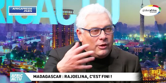 REPLAY AfricActu 36 (55') de APP-Telesud / Emmanuel DUPUY, PR de l'IPSE, décrypte les raisons de la chute du Président malgache Andry Rajoelina