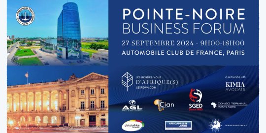 Agenda Paris, 27 septembre 2024 - Port Autonome de Pointe-Noire : un Business Forum organisé à l'Automobile Club pour stimuler les investissements 