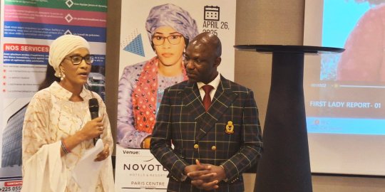 Diplomatie économique et investissements en Afrique : Paris accueille avec enthousiasme la Première Dame de Gambie