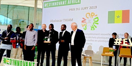 #EV2019 - « Ce Prix, j'y ai cru depuis le début ! » : Ababacar THIAM, Sénégalais de 22 ans, remporte le premier Prix Med'Innovant Africa créé par l'EPA Euroméditerranée de Marseille