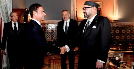 Reçu par le Roi Mohammed VI, Carlos Ghosn annonce l'objectif de 500 000 véhicules par an produits au Maroc