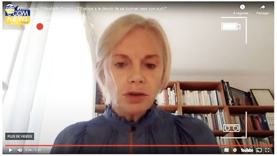 Vidéo Visionews / Elisabeth Guigou : « L'Europe a le devoir de se tourner vers son Sud ! »