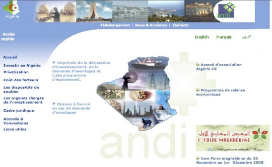 Investir en Algérie